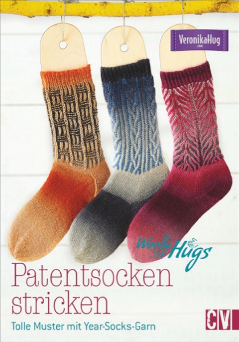 Woolly Hugs Patentsocken stricken - Veronika Hug