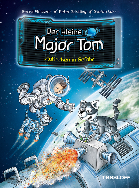 Der kleine Major Tom. Band 12. Plutinchen in Gefahr - Bernd Flessner, Peter Schilling