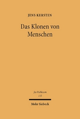 Das Klonen von Menschen - Jens Kersten