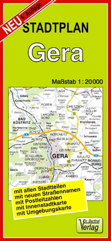 Stadtplan Gera