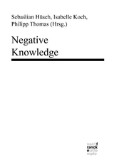 Negative Knowledge - 