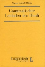 Grammatischer Leitfaden des Hindi - Margot Gatzlaff-Hälsig