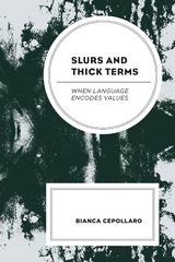 Slurs and Thick Terms -  Bianca Cepollaro