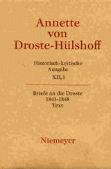 Annette von Droste-Hülshoff: Historisch-kritische Ausgabe. Werke.... / Text - 