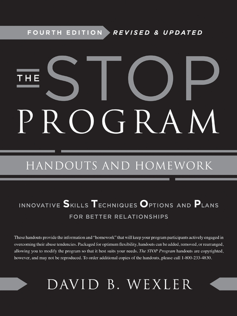 The STOP Program: Handouts and Homework - David B. Wexler