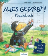 Der kleine Rabe Socke: Alles gefärbt! - Puzzlebuch - Nele Moost