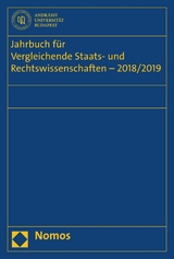 Jahrbuch für Vergleichende Staats- und Rechtswissenschaften - 2018/2019 - 