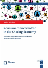 Konsumentenverhalten in der Sharing Economy - Nadine Schreiner