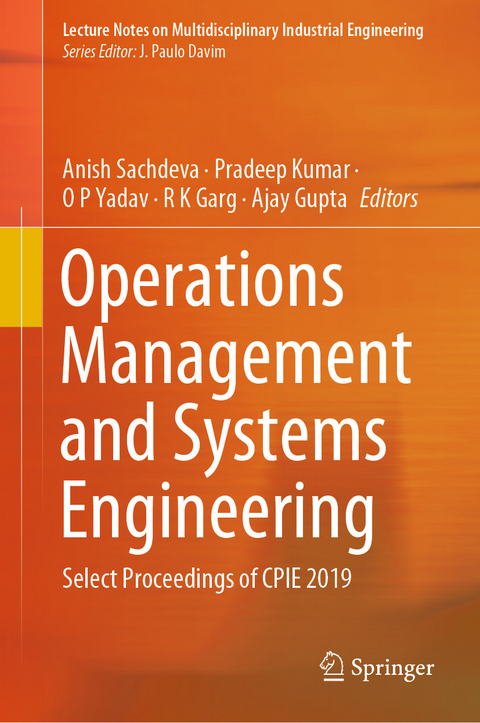 Operations Management and Systems Engineering - 