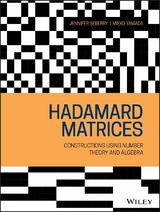 Hadamard Matrices - Jennifer Seberry, Mieko Yamada