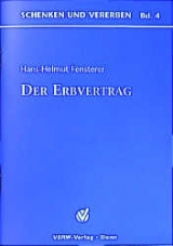 Der Erbvertrag - Hans H Fensterer