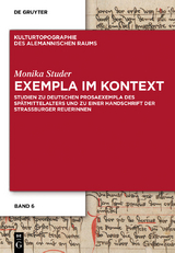 Exempla im Kontext - Monika Studer