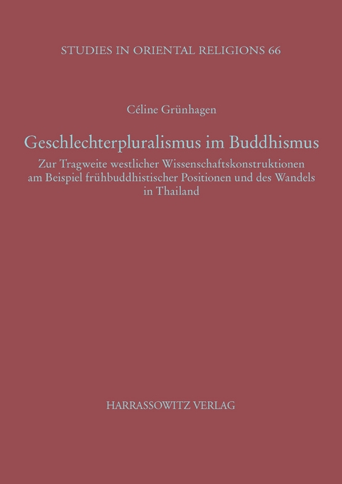 Geschlechterpluralismus im Buddhismus -  Cèline Grünhagen