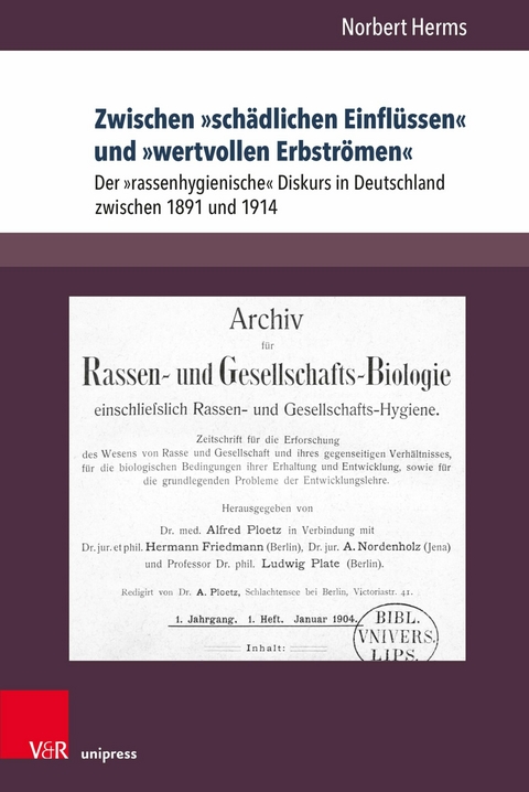 Zwischen »schädlichen Einflüssen« und »wertvollen Erbströmen« -  Norbert Herms