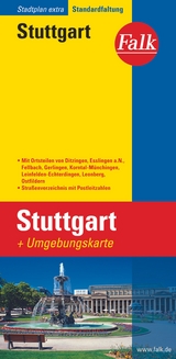 Falk Stadtplan Extra Stuttgart 1:20.000