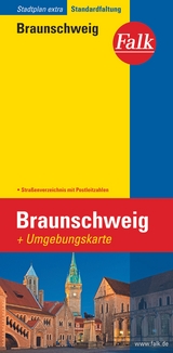 Falk Stadtplan Extra Standardfaltung Braunschweig 1:20 000