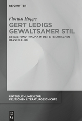 Gert Ledigs gewaltsamer Stil -  Florian Hoppe