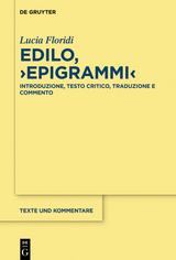 Edilo, ?Epigrammi? -  Lucia Floridi