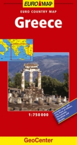 Greece GeoCenter Euro Map - 