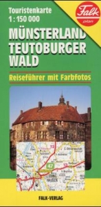 Falk Plan Münsterland, Teutoburger Wald - 