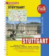 Stuttgart /Heilbronn /Pforzheim /Schwäbisch Gmünd /Göppingen /Tübingen /Reutlingen Städteatlas - 