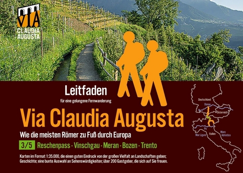 Fern-Wander-Route Via Claudia Augusta 3/5 Reschenpass-Trento -  Christoph Tschaikner