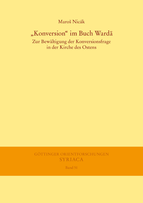 'Konversion' im Buch Ward? -  Maros Nicák