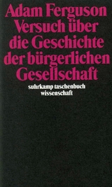 Versuch über die Geschichte der bürgerlichen Gesellschaft - Adam Ferguson