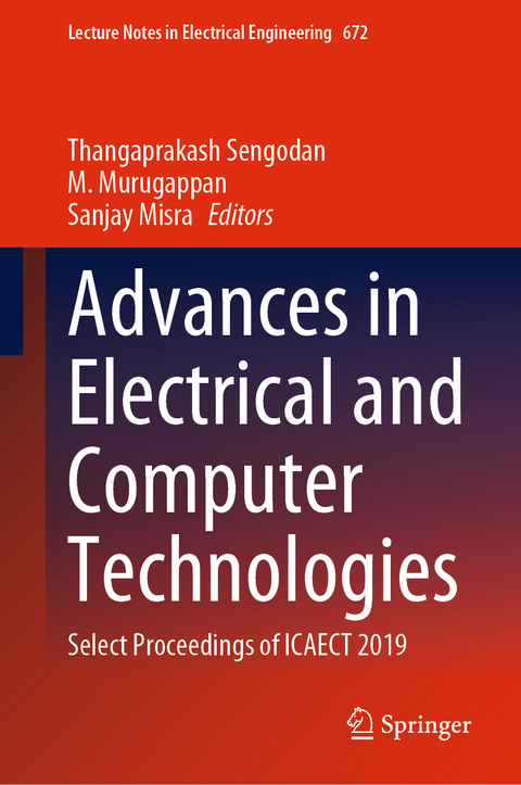 Advances in Electrical and Computer Technologies - 