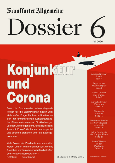 Konjunktur und Corona -  Frankfurter Allgemeine Archiv