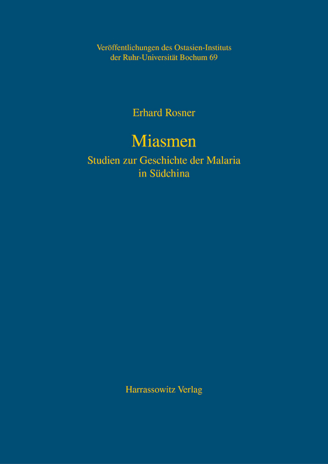 Miasmen -  Erhard Rosner