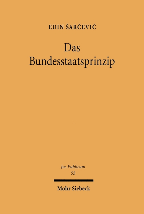 Das Bundesstaatsprinzip -  Edin Sarcevic