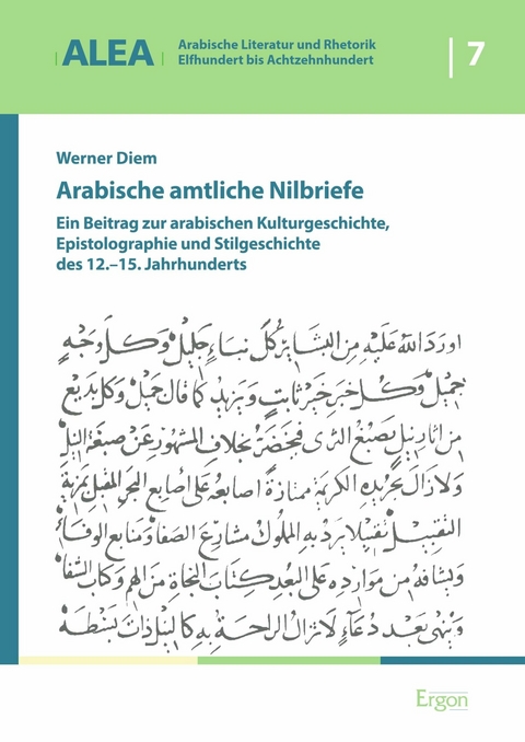 Arabische amtliche Nilbriefe - Werner Diem