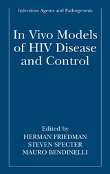 In vivo Models of HIV Disease and Control - 