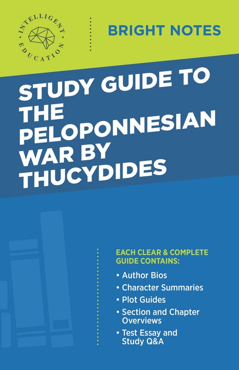 Study Guide to The Peloponnesian War by Thucydides -  Intelligent Education