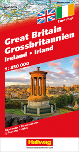 Grossbritannien / Irland Strassenkarten 1:850 000 - 