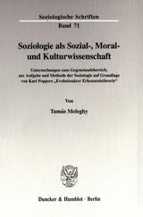 Soziologie als Sozial-, Moral- und Kulturwissenschaft. - Tamás Meleghy