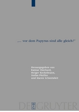 "... vor dem Papyrus sind alle gleich!" - 