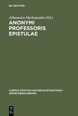 Anonymi Professoris Epistulae - 