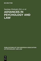 Advances in Psychology and Law - 