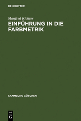 Einführung in die Farbmetrik - Manfred Richter