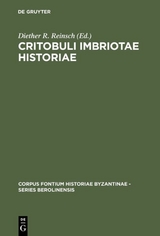 Critobuli Imbriotae Historiae - 