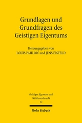 Grundlagen und Grundfragen des Geistigen Eigentums - 