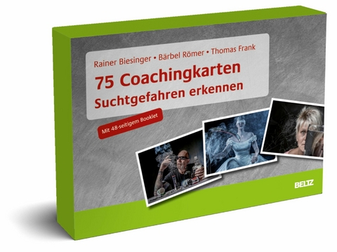 75 Coachingkarten Suchtgefahren erkennen -  Rainer Biesinger,  Bärbel Römer