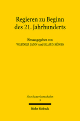 Regieren zu Beginn des 21. Jahrhunderts - 