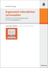 Ergonomie interaktiver Lernmedien - Ronald Hartwig