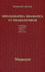 Reinhart Meyer: Bibliographia Dramatica et Dramaticorum. Einzelbände 1700-1800 / 1739-1741 - Reinhart Meyer