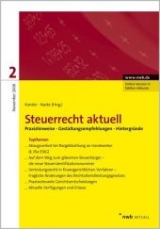 Steuerrecht aktuell 2/2008 - Walter Bode, Thilo Cöster, Friedrich E. Harenberg, Jens Intemann, Alexander Kratzsch, Michaela Teller, Horst-Günther Zaisch