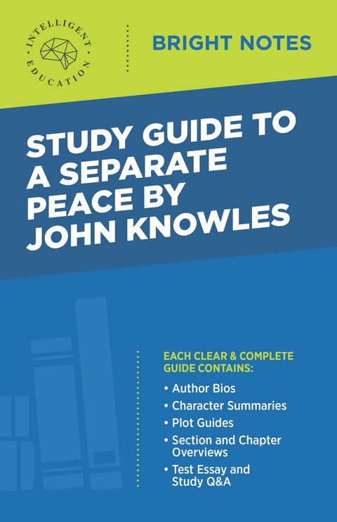 Study Guide to A Separate Peace by John Knowles -  Intelligent Education