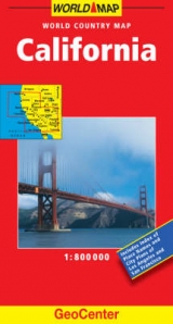 California GeoCenter World Map - 